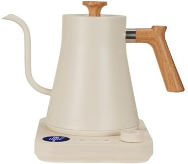 Smart Digital Electric Kettle with Variable Temperature Control, Stainless Steel Interior, 1200W Fast Heating Gooseneck Electric Kettles, Elegant Finish