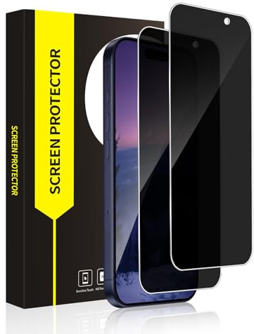 Cable Leader 2 Stück Schutzfolie für Panzerglas für iPhone 17 Pro Max 5G Sichtschutzfolie, 2.5D Ultradünn 9H Härte Kratzfest HD Hohe Auflösung Sensitive Touch iPhone 17 Pro Max Displayschutz
