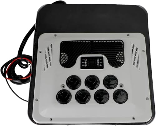 Condizionatore Daria da Tetto 12v per Camion, Camper, Autocaravan - Raffreddamento 2200w, Riscaldamento 1000w, Pompa di Calore, Senza Canalizzazione, Efficienza Energetica, Purificazione