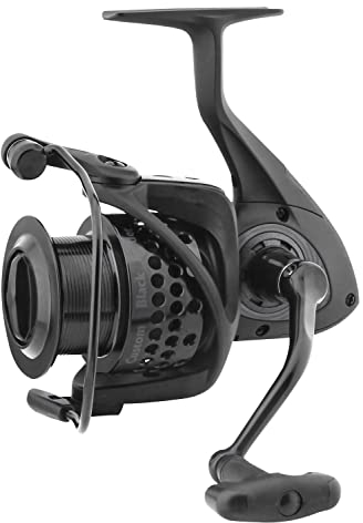 Okuma Custom Black CB-60 CB-80 Karpfen Waller Angelrolle inklusive Ersatzspule Größe CB-60
