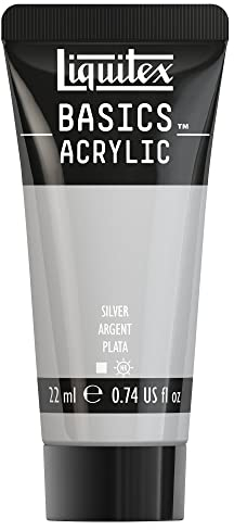Liquitex Basics Acrylique Tube 22 ml Argent ROW