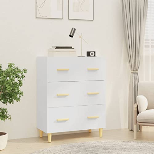 FIRBNUS 70x34x90 cm Aparador Blanco Mueble Entrada Recibidor Recibidores De Entrada Muebles De Cocina Vitrina Economica Mueble Auxiliar De Cocina