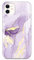 JAHOLAN Kompatibel mit iPhone 11 Hülle, Bling Glitter Sparkle Marble Design Clear Bumper Schutzhülle TPU Stoßfest Flexibel Weiche Gummi Silikon Handyhülle Lavendel