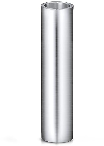 Therwen Blinkende Aluminiumrolle, zum Abdichten von Fenstern, Türen, Verkleidungen, Dacheindeckungen, Flecken, Moos und Schimmel, 25,4 cm x 3 m
