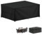 LAMUNI Housse pour Mobilier de Jardin, 420D Oxford Bâche Table de Jardin, Imperméable Housse Table Jardin Bache de Protection Exterieur Salon de Jardin pour Table, Chaise et Canapé, 210x110x75cm