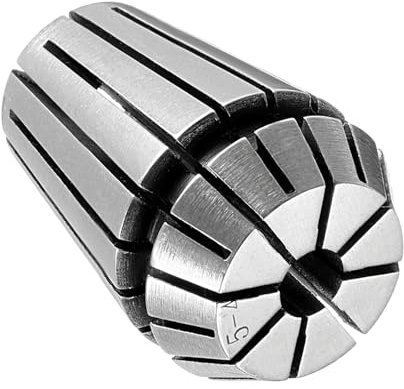 CoCud Mandrino a Pinze a Molla, Pinze a Molla Er-20 con Diametro di Serraggio di 5mm, Acciaio 40Cr, Mandrino Smontabile Comodo - (Applicazioni: per Macchine da Incisione Cnc)