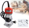 ieLsngai Tagliatrice elettrica a una mano 800 W, Affilatrice a legna per fresatrice elettrica 30000R / MIN, Affilatrice a legna per la lavorazione del legno