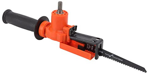 Scie alternative avec lames amovibles, Scie alternative électrique portable pour couper des tuyaux en bois, en métal et en PVC