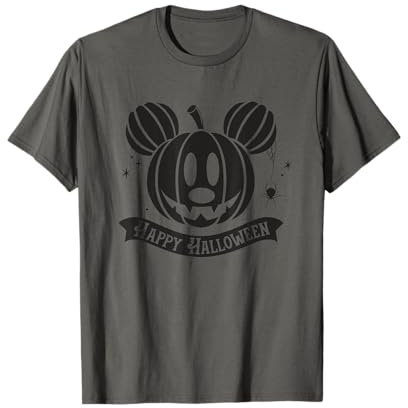 Disney Mickey & Friends Happy Halloween Carved Pumpkin T-Shirt