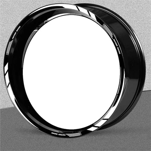 VQLDPX Motorrad-Radnabenaufkleber Reflektierende Motorrad-Felgenaufkleber Für Aprilia RSV4 RS150 RS250 RS660 RS V4 150 250 660 Felgenaufkleber Wetterfeste Felgenaufkleber(Farbe 6)