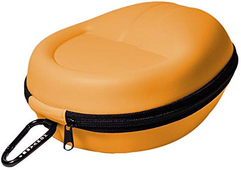Homvare Hard Shell Case for Over The Ear Headphones with Full Protection for Beats, Sony, Bose, JBL, Samsung and More - Orange