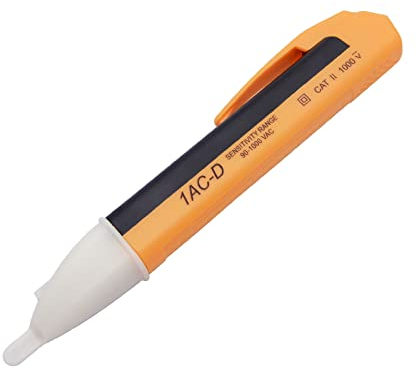 Bolígrafo probador de voltaje, detector de voltaje sin contacto, sensor de alerta de voltaje 90-1000 V CA