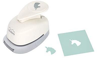 Bira Craft 1,6 cm Einhorn-Stanzer mit Hebelwirkung, für Papierbasteleien, Scrapbooking