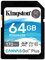 Kingston Canvas Go! Plus SD card 64GB SDXC 170R C10 UHS-I U3 V30