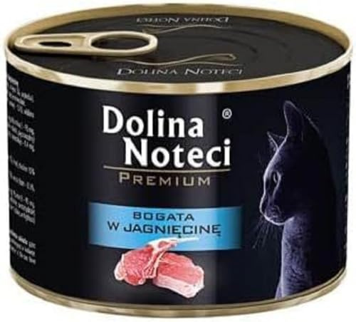 DNP Sp. z o.o. Dolina noteci KOT Nassfutter für Katzen pusz.185g jagnięcina