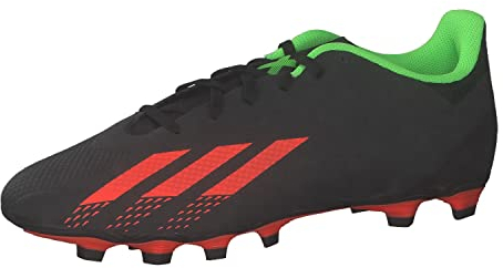 adidas Herren X Speedportal.4 Fxg Sneaker, Core Black Solar Red Solar Green, 44 2/3 EU Schmal