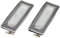 Malcayang Weiße LED-Kennzeichenbeleuchtung Hintere Kennzeichenleuchte Rücklicht Austausch für Benz Smart Fortwo Coupe Cabrio 450 451 W450 W453