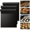 Joyclick Oven Liner for Spotless Bottom,3 Pack Non Stick,Heat Resistant Oven Liners