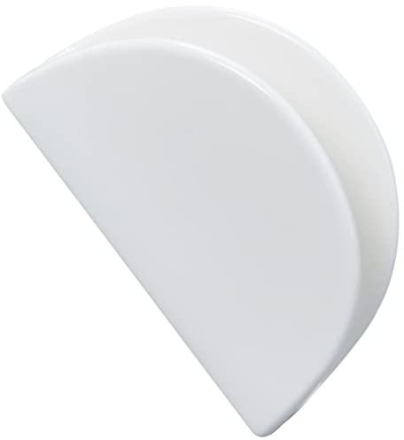 Cabilock Keramik Serviettenhalter - Papierserviettenhalter für den Tisch - Porzellan Halter für Serviettenständer - Vertikaler Serviettenhalter - Weiß