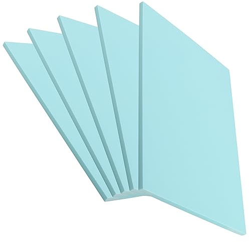 ZEONHEI 5 Stück 21,6 x 27,9 cm Gummi-Schnitzblöcke, A4, große Linoleumblöcke für Druckherstellung, Gravur, Handwerk