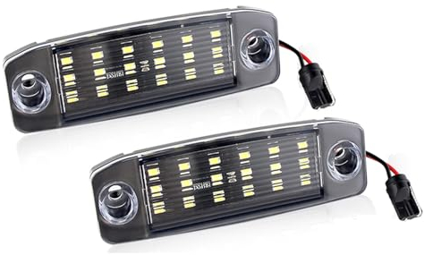 TAMUNI 2x Auto L-E-D Kennzeichenbeleuchtung Nummernlampen, für Hyundai Kona i40 CW Sonata VI Sonata 10 Sonata YF 10MY GF 10, für Kia Sportage
