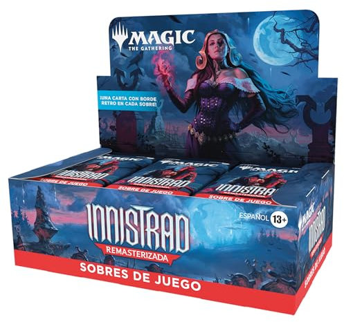 Caja de sobres de juego de Innistrad remasterizada, de Magic: The Gathering (Versión en Español)