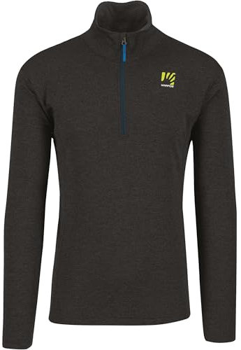 Karpos Pile Mezza Zip Trekking Uomo Inverno 2500709 201 PIZZOCCO Half Zip Black (L)