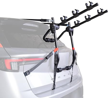 ACS PRO - 3 Fahrradträger, 3 Fahrradhalter, Einfach zu bedienen, kann 3 Fahrräder transportieren