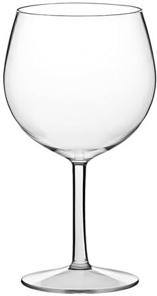 Bewitched Lot de 9 verres à ballon Gintonic en plastique réutilisable Tritan 450 cc incassables