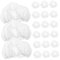 HIAKDOFT Gorros Desechables Transpirables para Cocinar 50 Piezas Protección Cabello Cocina y de Alimentación Redecillas Abullonadas para Chefs y Camareras