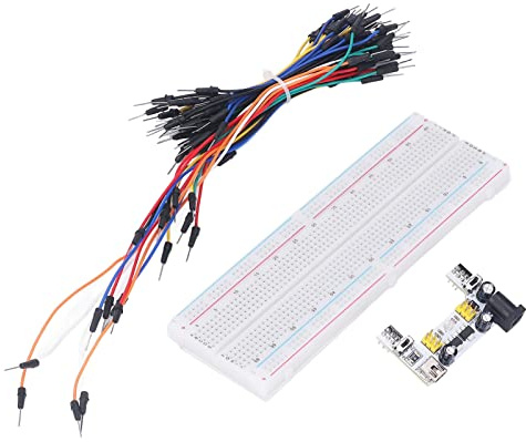Generic Breadboard Kit 12V, Universal Breadboard Kit Professional 830 Tie Points with Power Supply for Programming Projects for Starter