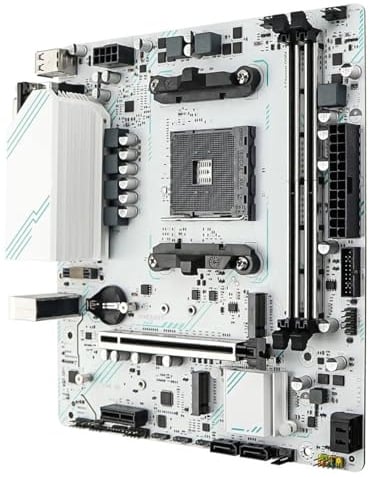 motherboard Fit For SOYO AMD B550M Scheda madre da gioco USB3.2 PCIE3.0 M. NVME DDR4 AM4 a doppio canale Socket Supporta CPU Ryzen 5700X