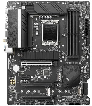 Carte mère Fit for MSI Pro Z690-A WiFi Carte Mère Intel Z690 DDR5 LGA 1700 128 GO M.2 Prise en Charge I7-12700K I7-13700 I9-13900 I9-14900F CPU