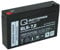 Q-Batteries 6LS-7.2 6V 7,2Ah AGM Batterie