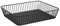 APS 30415 GN 1/2 Korb URBAN, Metall, schwarz, mit Antirutsch-Füßchen, 32,5 x 26,5 cm, Höhe 7,5 cm