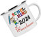 Crealuxe Emaille Tasse Schulkind 2025 (Wunschname) - Kaffeetasse mit Motiv, Campingtasse, bedruckte Emailletasse mit Wunschtext, Name, Einschulung Geschenke