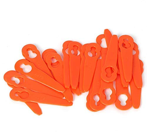 Fdit 24pcs Lames de tête de Coupe en Plastique Lames de Rechange Remplacement pour 2-2
