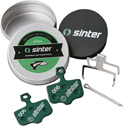 SINTER Race S2032 Premium Bremsbeläge für Avid & SRAM (Elixir, DB, Level), Organischen Fahrrad Scheibenbremse für Avid Elixir 1,3,5,7,9,CR, SRAM DB1, DB3, DB5, Level T, TL, TLM,Ultimate, X0, XX