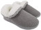 ofoot - Pantofole da Donna da Casa, Caldo Morbido Pile Fodera in Peluche, Spesso schiuma di memoria, Suola in Gomma Dura Antiscivolo,ciabatte camera pelose invernali all'aperto/interna