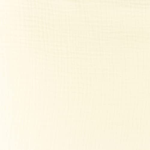 Organic-Musselin-KIM-100% Bio Baumwolle-50 cm Schritte-Meterware (Off Weiss-299)