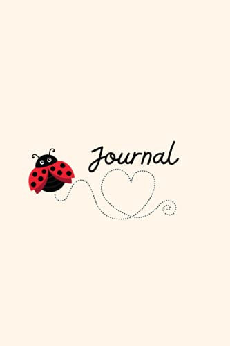 Ladybug Journal: Ladybug lined journal