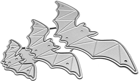 ECMQS Halloween-Drei-Fledermaus DIY Stanzschablone, Scrapbooking Prägeschablonen Stanzformen Schablonen Für Scrapbooking