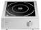 METRO Professional Placa de inducción GIC 3500 portátil, carcasa de acero inoxidable con tapa de vitrocerámica negra, max. 240 °C, 220-240 V, 3500 W con 11 niveles de potencia (9.9 x 41.3 x 32.9 cm)