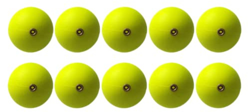 SPORTARC Fliegenfischen Float Strike Indicator Fishing Bobbers, 10 Stück 15 mm Fishing Floats Bobber Ball Beads Foam Strike Indicators Buoys Tackle
