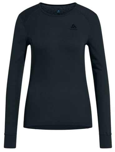 Odlo Thermounterwäsche Active Warm Langarm-Shirt Rundhals Damen | Langarm Thermoshirt | Warme Skiunterwäsche | Funktionsunterwäsche Damen