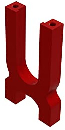 ARRMA Aluminum Center Diff Holder, Red ARA320666