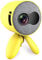 KRASS Mini Portable Projector, LED Video Projector 1080P HD Wireless Projector Phone PC HDMI USB Home Cinema Entertainment Party Games,Yellow,AU,Collector88
