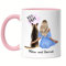 Kiddle-Design Propriétaire de chien Mug Rose Personnalisé Cadeau pour maman de chien Amoureux de chien Propriétaire de chien Femme Dog Mom Ami de chien Animal domestique & maître