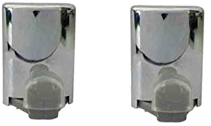 Generico 2 Pezzi/4 Pezzi/8 Pezzi Ganci Inferiori per Porta della Doccia/rulli per Porta della Doccia/Ganci Inferiori per Porta della Doccia (Taglia : 2pcs)