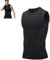LYAART Ionic Shaping Weste, Herren Body Shaper Schlankheitsweste, Herren Kompressionsshirt Schlankheitsunterhemd (Black,L)